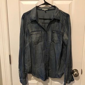 Large Maurice’s Denim Shirt
